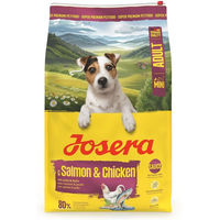 Produktbild von Josera Mini Adult Hundefutter Lachs und Huhn glutenfrei 5x900 g