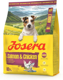 Josera Mini Adult Hundefutter Lachs und Huhn glutenfrei mit Kroketten – Bild 1 von 2