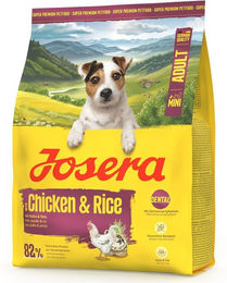 Josera Mini Adult Hundetrockenfutter Huhn und Reis glutenfrei 900g – Bild 1 von 9