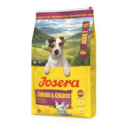 Josera Mini Adult Hundetrockenfutter Lachs und Huhn glutenfrei 10 kg – Bild 1 von 9