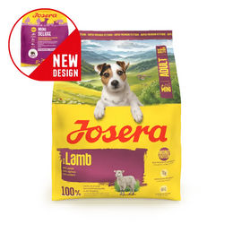 Josera Mini Adult Hundetrockenfutter Lamm und Süßkartoffel getreidefrei 900 g – Bild 1 von 4