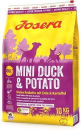 Josera Mini Duck & Potato getreidefreies Trockenfutter für kleine Hunde Adult 10kg - 10 kg – Bild 1 von 3