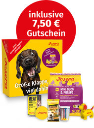 Produktbild von Josera Mini Grainfree Probierpaket Hund Adult Getreidefrei mit Ente Huhn und Geflügel 2450g - 900 g