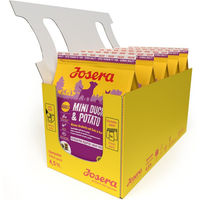 Produktbild von Josera Mini Hundefutter Ente und Kartoffel getreidefrei Adult 5 x 900 g - 900 g