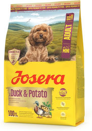 Josera Mini Hundefutter Ente und Kartoffel Getreidefrei Monoprotein Adult – Bild 1 von 2