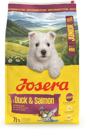 Produktbild von Josera Mini Junior Hundefutter Ente und Lachs 2x10 kg