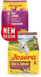 Produktbild von Josera Mini Junior Hundefutter Ente und Lachs 5x900 g