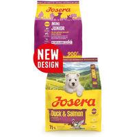 Produktbild von Josera Mini Junior Hundefutter Ente und Lachs 5x900 g