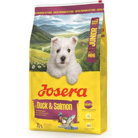 Produktbild von Josera Mini Junior Trockenfutter Ente und Lachs für Welpen kleiner Rassen glutenfrei 10 kg