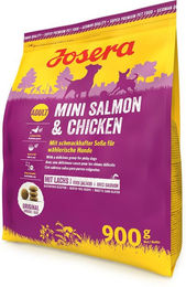 Produktbild von Josera Mini Katzenfutter Stückchen in Sauce Lachs und Huhn 900g - 900 g