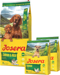 Produktbild von Josera Mother and Puppy Hundefutter Lachs mit Reis für Welpen und trächtige sowie säugende Hündinnen glutenfrei 12,5kg