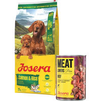 Produktbild von Josera Mother and Puppy Lachs mit Reis Hundefutter für Welpen und trächtige sowie säugende Hündinnen glutenfrei 13,3 kg