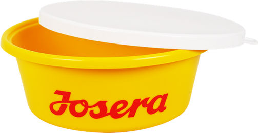 Produktbild von Josera Müslischale für Pferde aus Kunststoff in Gelb