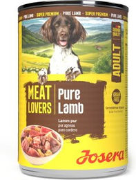 Josera Nassfutter für Hunde Adult Meat Lovers Lamm pur 6x400 g – Bild 1 von 1