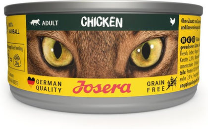 Produktbild von Josera Nassfutter Huhn und Lachs für Hunde 12x85g mit Haut & Fell Unterstützung