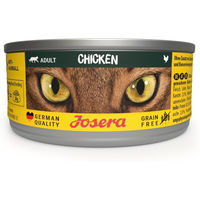 Produktbild von Josera Nassfutter Huhn und Lachs für Hunde 12x85g mit Haut & Fell Unterstützung