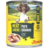 Produktbild von Josera Nassfutter Hund Adult Meat Lovers Huhn pur 6x800 g