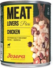 Produktbild von Josera Nassfutter Hund Adult Meat Lovers Huhn pur 6x800 g Dose