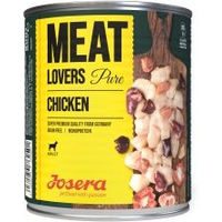 Produktbild von Josera Nassfutter Hund Adult Meat Lovers Huhn pur 6x800 g Dose