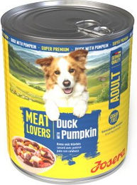 Josera Nassfutter Hund Adult Meat Lovers Menu Ente und Kürbis 6x800 g – Bild 1 von 1