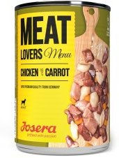 Produktbild von Josera Nassfutter Hund Adult Meat Lovers Menu Huhn Rind Schwein 6x400 g