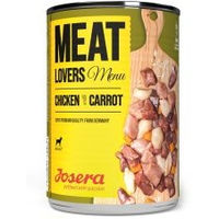 Produktbild von Josera Nassfutter Hund Adult Meat Lovers Menu Huhn Rind Schwein 6x400 g