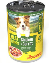 Josera Nassfutter Hund Adult Meat Lovers Menu Huhn und Karotten 6x400g – Bild 1 von 1