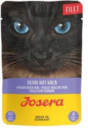 Produktbild von Josera Nassfutter Katze Adult Filets Huhn mit Kalb getreidefrei 16x70 g
