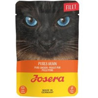 Produktbild von Josera Nassfutter Katze Adult Huhn Filets getreidefrei 16x70 g