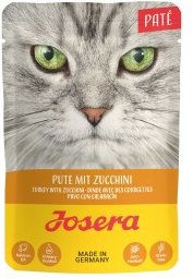 Produktbild von Josera Nassfutter Katze Adult Paté Pute mit Zucchini ohne Zucker und Farbstoffe 16x85 g