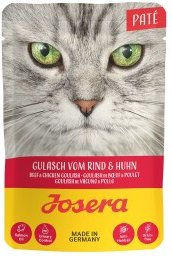 Produktbild von Josera Nassfutter Katze Adult Paté Rind und Huhn ohne Zucker und Farbstoffe 16x85 g