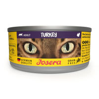 Produktbild von Josera Nassfutter Katze Pute getreidefrei 12x85g