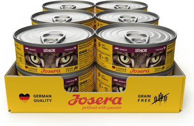 Josera Nassfutter Katze Senior Huhn und Pute getreidefrei 12x85g - 12 x 85 g – Bild 1 von 6