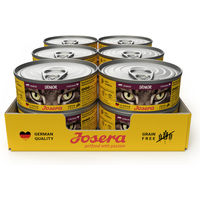 Produktbild von Josera Nassfutter Katze Senior Huhn und Pute getreidefrei 12x85g - 12 x 85 g