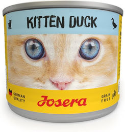 Produktbild von Josera Nassfutter Kitten Ente 6x200g