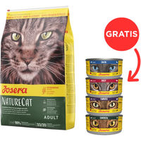 Produktbild von Josera Nature Cat Getreidefreies Katzenfutter mit Geflügel und Lachs 10 kg