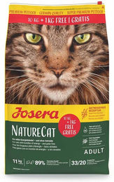 Josera NatureCat Getreidefreies Trockenfutter für Katzen mit Geflügel und Lachs 11kg – Bild 1 von 1