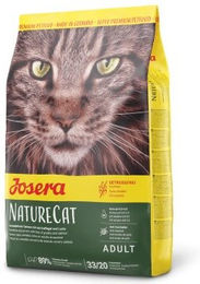 Josera NatureCat Getreidefreies Trockenfutter für ausgewachsene Katzen mit Geflügel und Lachs 2x2 kg – Bild 1 von 3