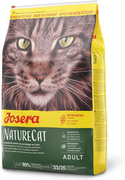 Produktbild von Josera NatureCat Getreidefreies Trockenfutter für erwachsene Katzen mit Geflügel und Lachs 1 kg