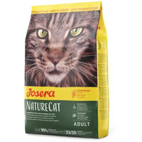 Produktbild von Josera NatureCat Getreidefreies Trockenfutter für erwachsene Katzen mit Geflügel und Lachs 400 g - 400 g