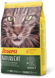 Josera NatureCat Trockenfutter für ausgewachsene Katzen mit Lachs und Geflügel getreidefrei 10 kg - 10 kg – Bild 1 von 13