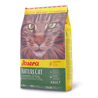 Produktbild von Josera NatureCat Trockenfutter für erwachsene Katzen mit Geflügel und Lachs getreidefrei 4,25 kg - 4,25 kg