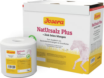 Josera NatUrsalz Plus Bio Mineralfutter für Pferde 5 kg - 5 kg – Bild 1 von 3