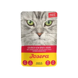 Josera Paté Gulasch Rind und Huhn Katzen Nassfutter 16x85g – Bild 1 von 2