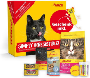 Produktbild von Josera Probierpaket für Wohnungskatzen mit Lachs und Geflügel