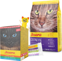 Josera Probierpaket Indoor Katze Filets mit Lachs Huhn und Ente mit hohem Fleischanteil – Bild 1 von 1