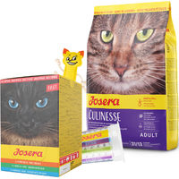 Produktbild von Josera Probierpaket Indoor Katze Filets mit Lachs Huhn und Ente mit hohem Fleischanteil