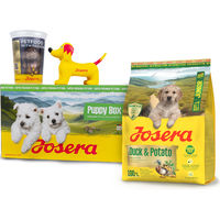 Produktbild von Josera Puppy Box Junior Hundefutter Ente und Kartoffel 900g