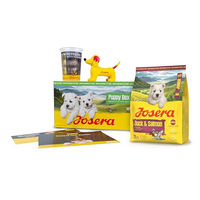 Produktbild von Josera Puppy Box Mini Junior Hundetrockenfutter Ente und Lachs 1,3 kg