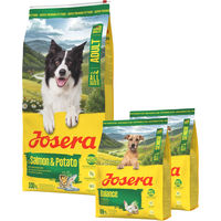 Produktbild von Josera Salmon and Potato Adult Getreidefreies Hundetrockenfutter mit Lachs für sensible Hunde 12,5kg